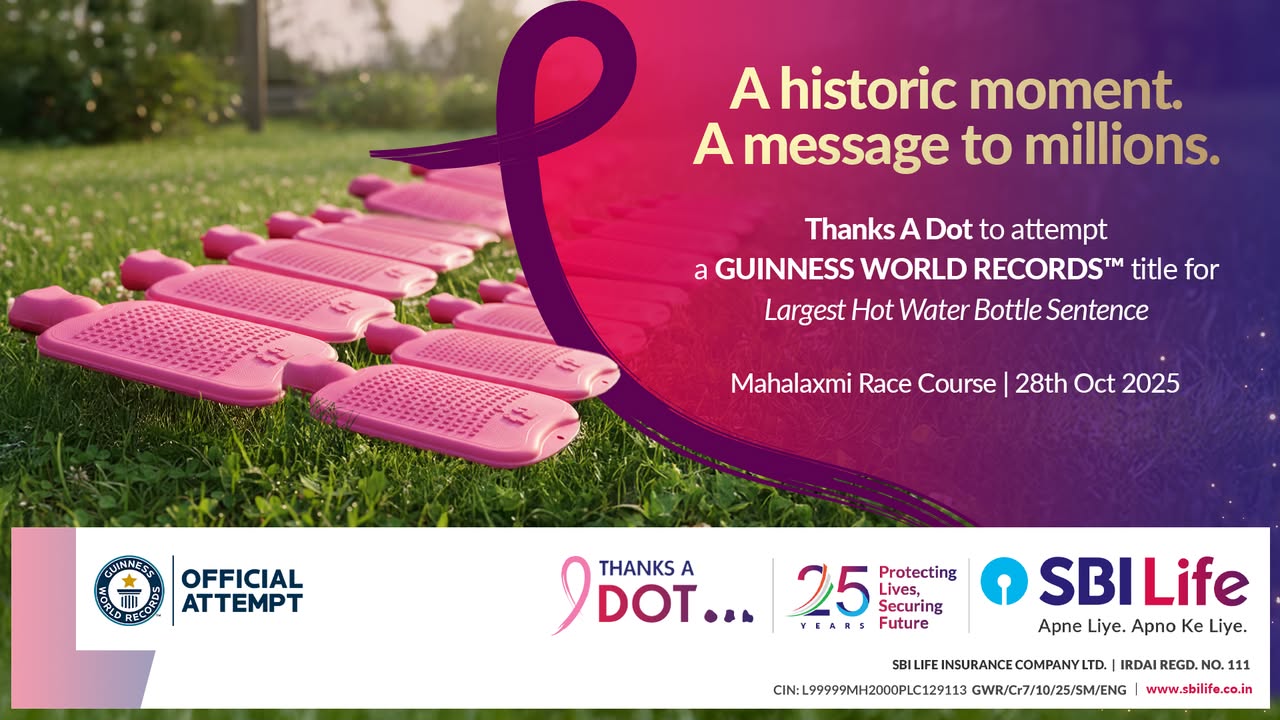 1000 Hugs of Life. One unforgettable moment. With this GUINNESS WORLD RECORDS attempt, we carry forward a life saving message across the nation, reminding, empowering and inspiring women to act for their breast health 1000 Hugs of Life. One unforgettable moment