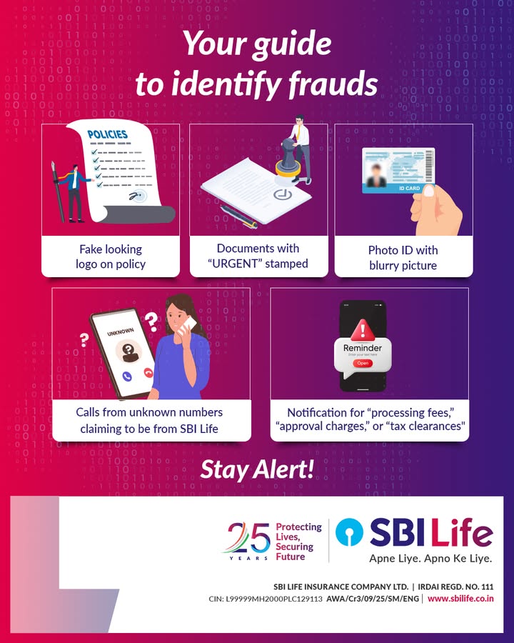 From Fake links to false promises. Fraudsters have many tricks. Recognize these signs and verify before taking any actions