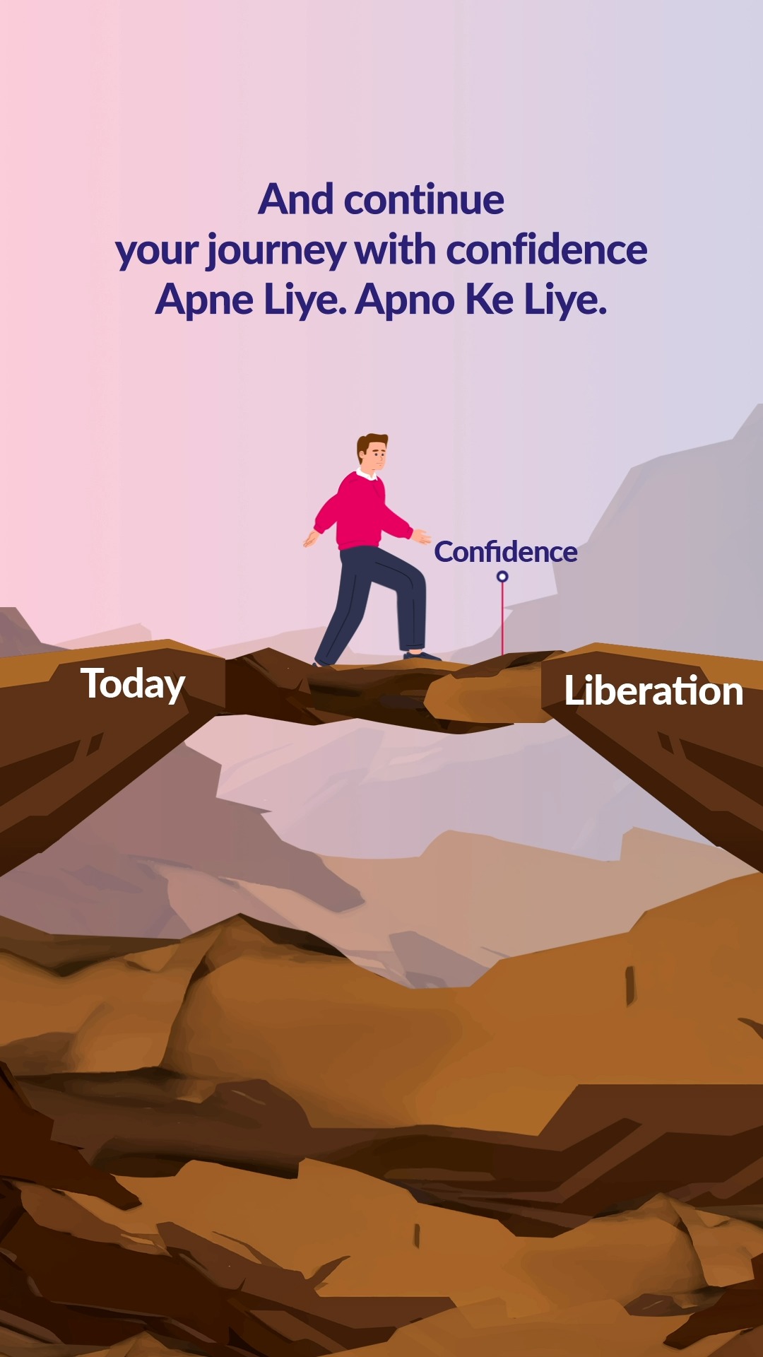 Every step becomes stronger when backed by the right promise