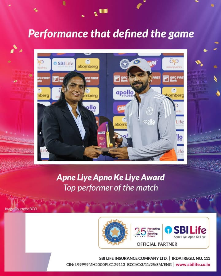 A proud moment as Shyni C K Mavelikkara Life Mitra, SBI Life presented the Apne Liye Apno Ke Liye Award for the consistenc...