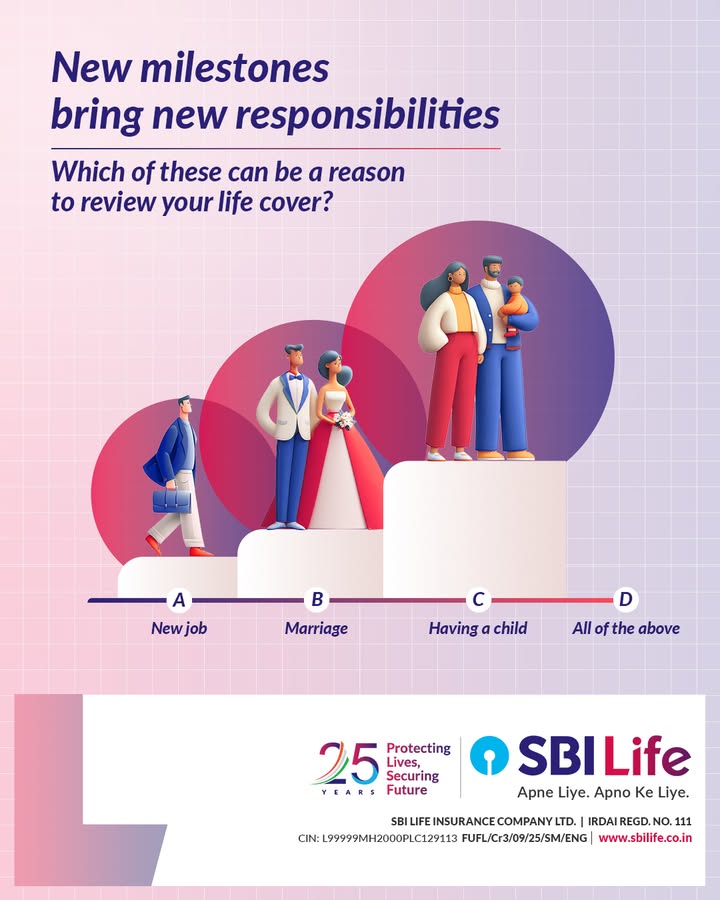 The bigger the step in life, the more important it is to secure it