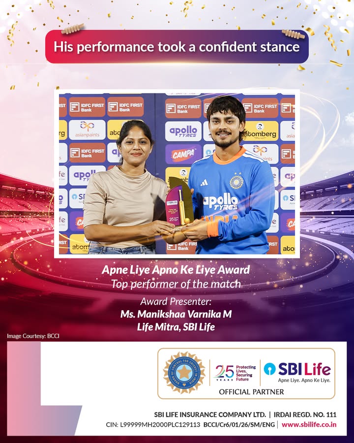 The field felt assurance in every stride. SBI Life Life Mitra Manikshaa Varnika M presented Apne Liye. Apno Ke Liye
