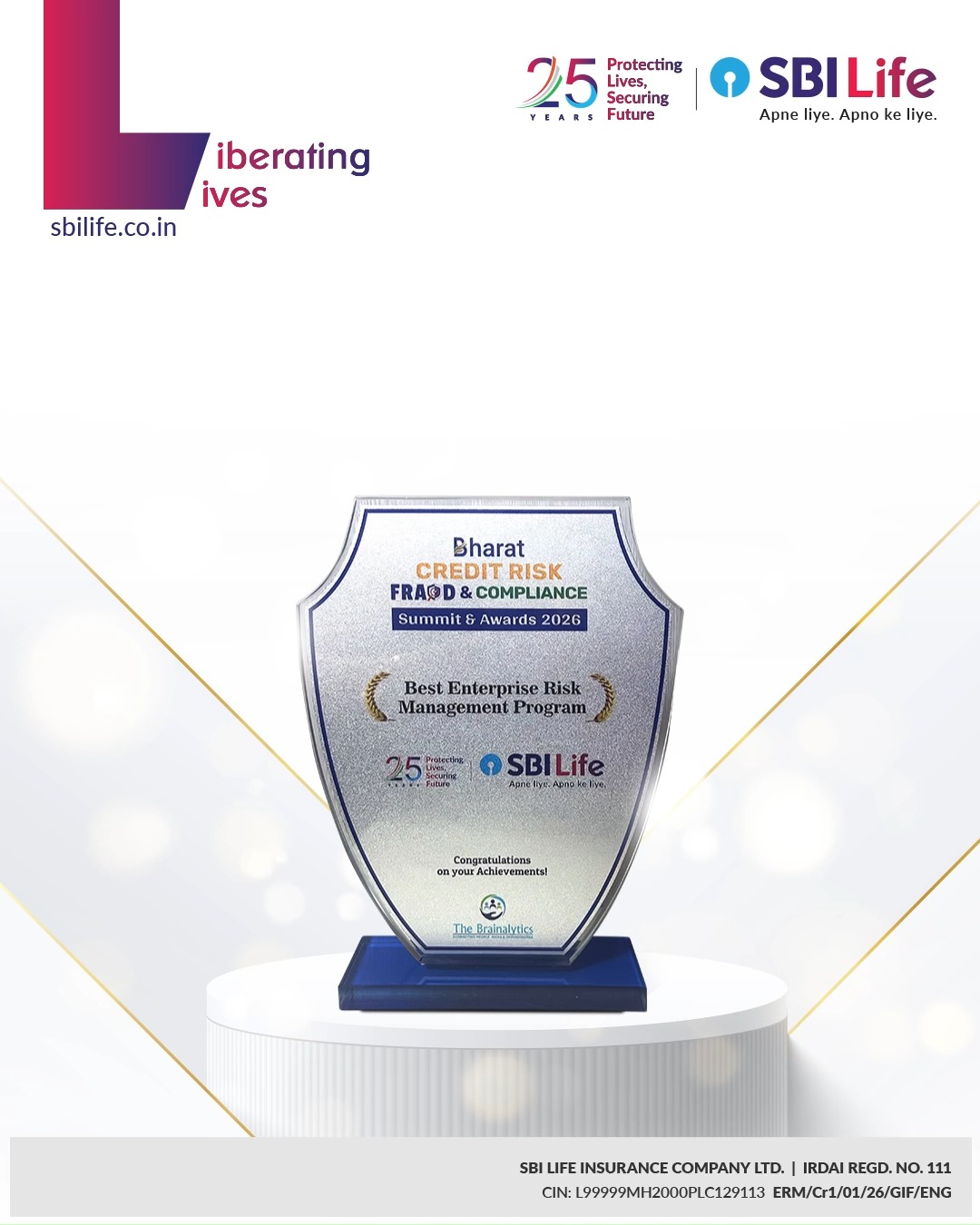 Winning the Best Enterprise Risk Management Program award reaffirms our commitment to thoughtful and responsible practices