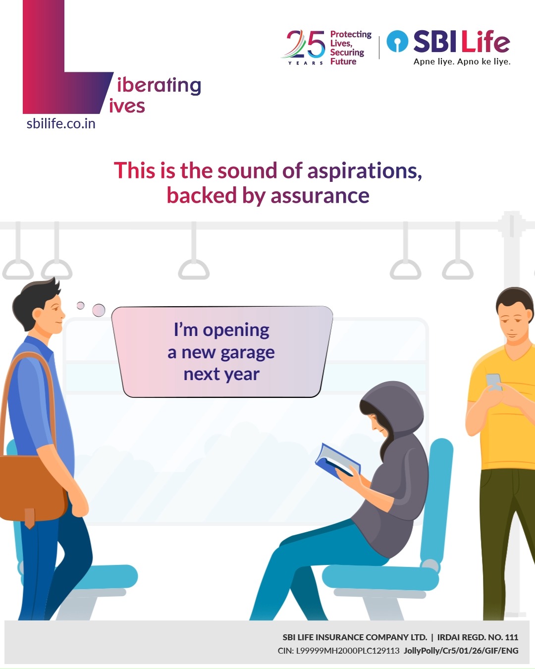 Your aspirations are ready to leave the platform