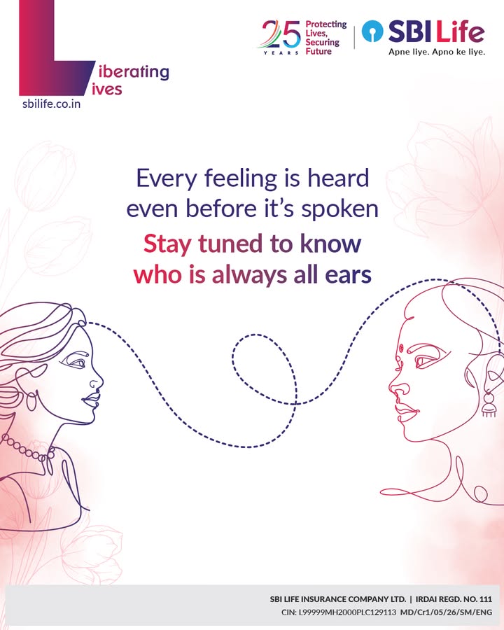 Sometimes, a thought travels even before its spoken. Like a signal already received on the other end