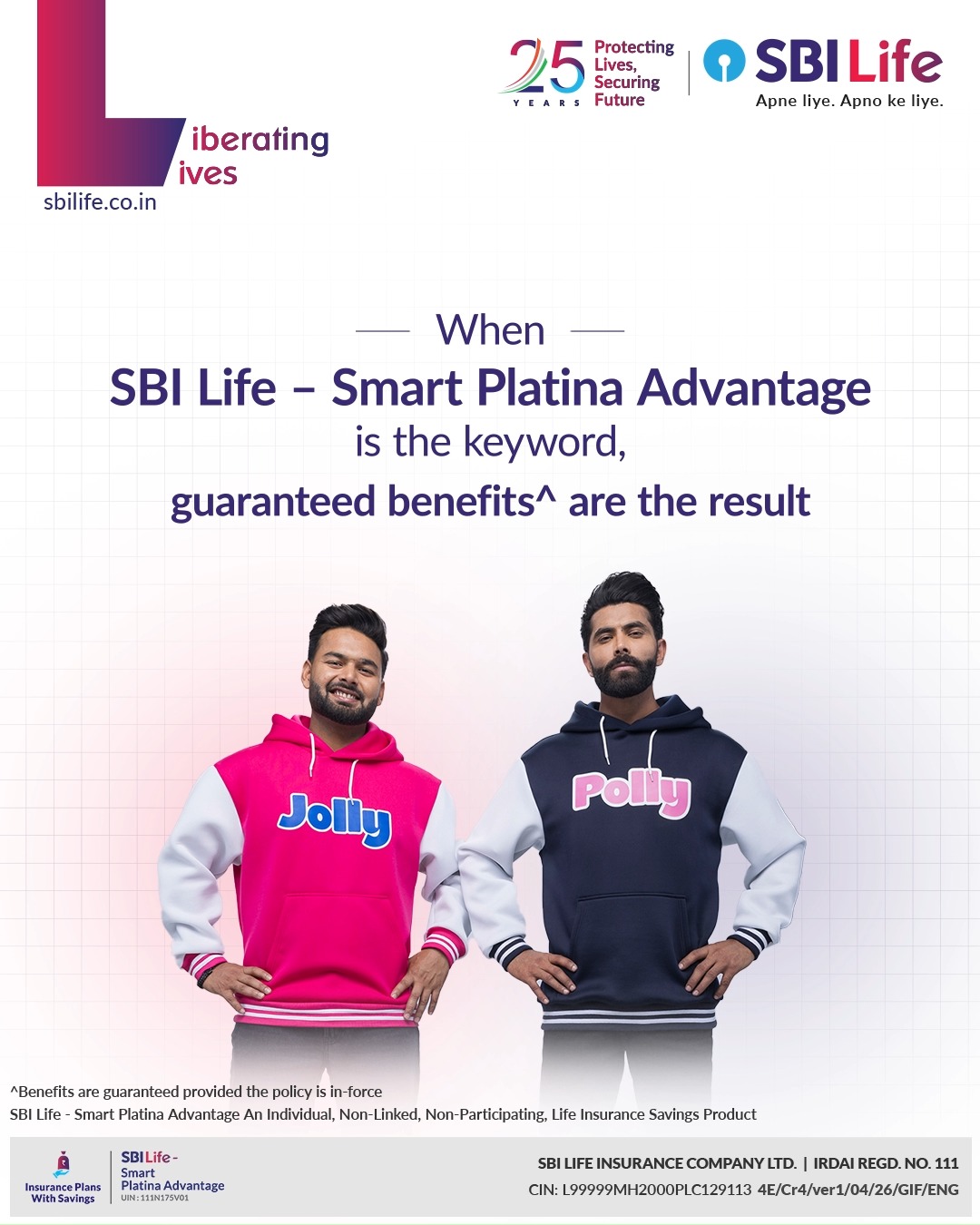 Looking for a long term plan Heres what we found Guaranteed benefits from SBI Life Smart Platina Advantage,...