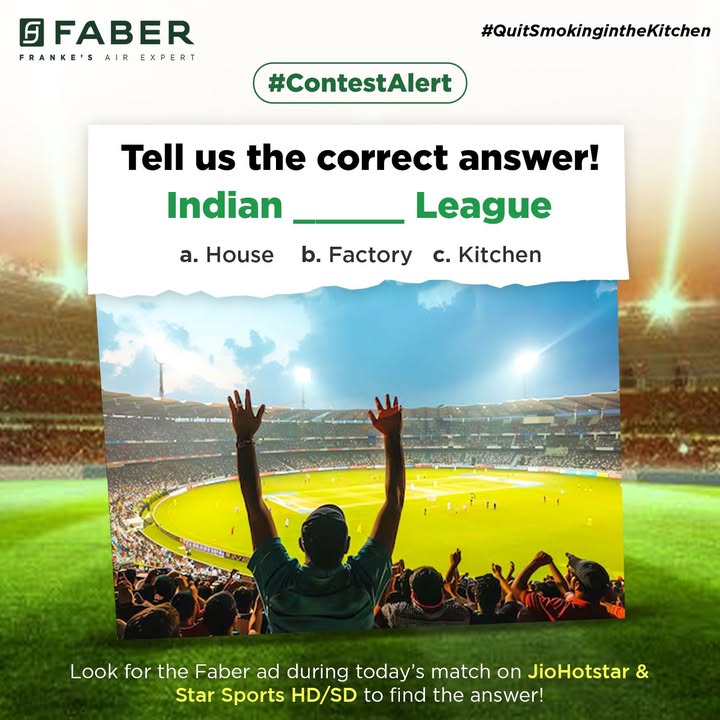  ContestAlert The final is here and so is your chance to win Catch our ad on JioCinema or Star Sports HD SD during the ...