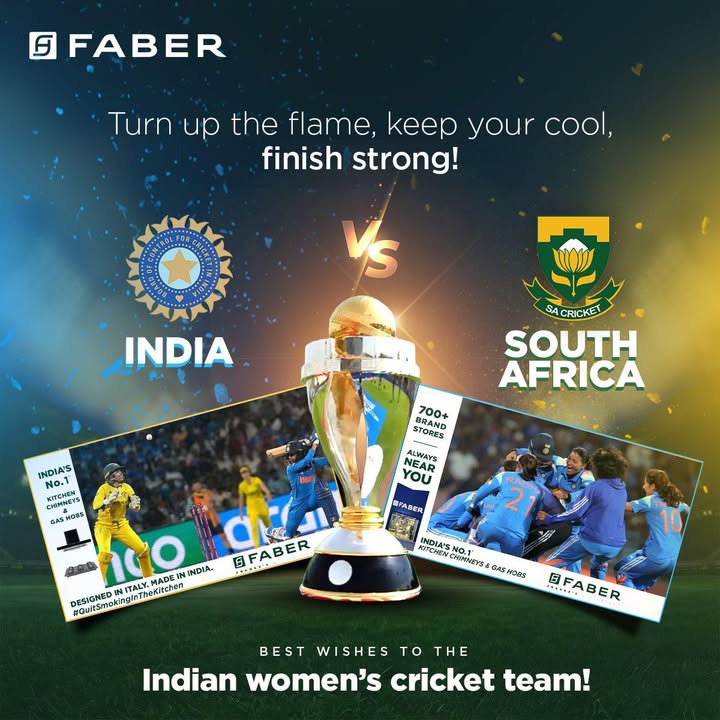 Turn up the flame, keep your cool, and cheer loud as Team India takes on South Africa Catch every electrifying moment on ...