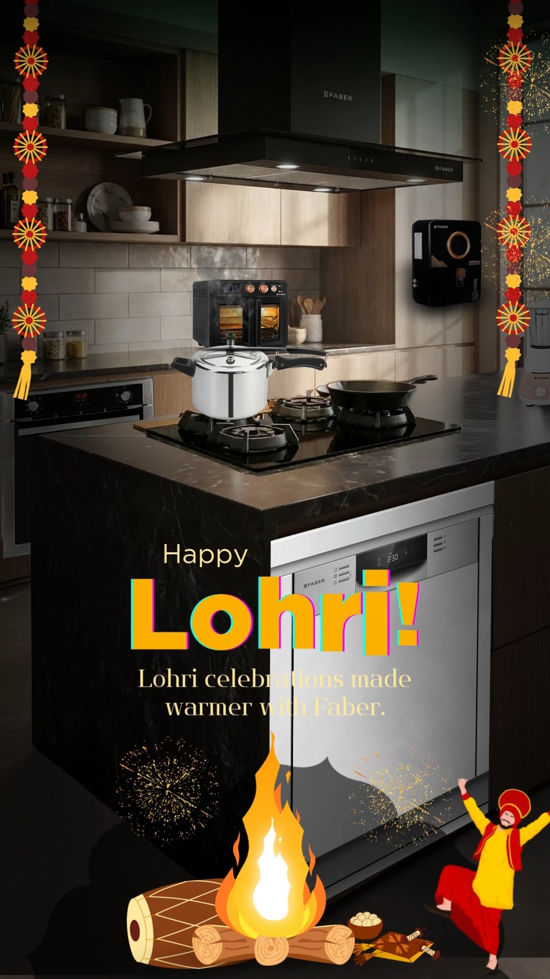 May the Lohri fire light up your home with warmth and happiness. HappyLohri