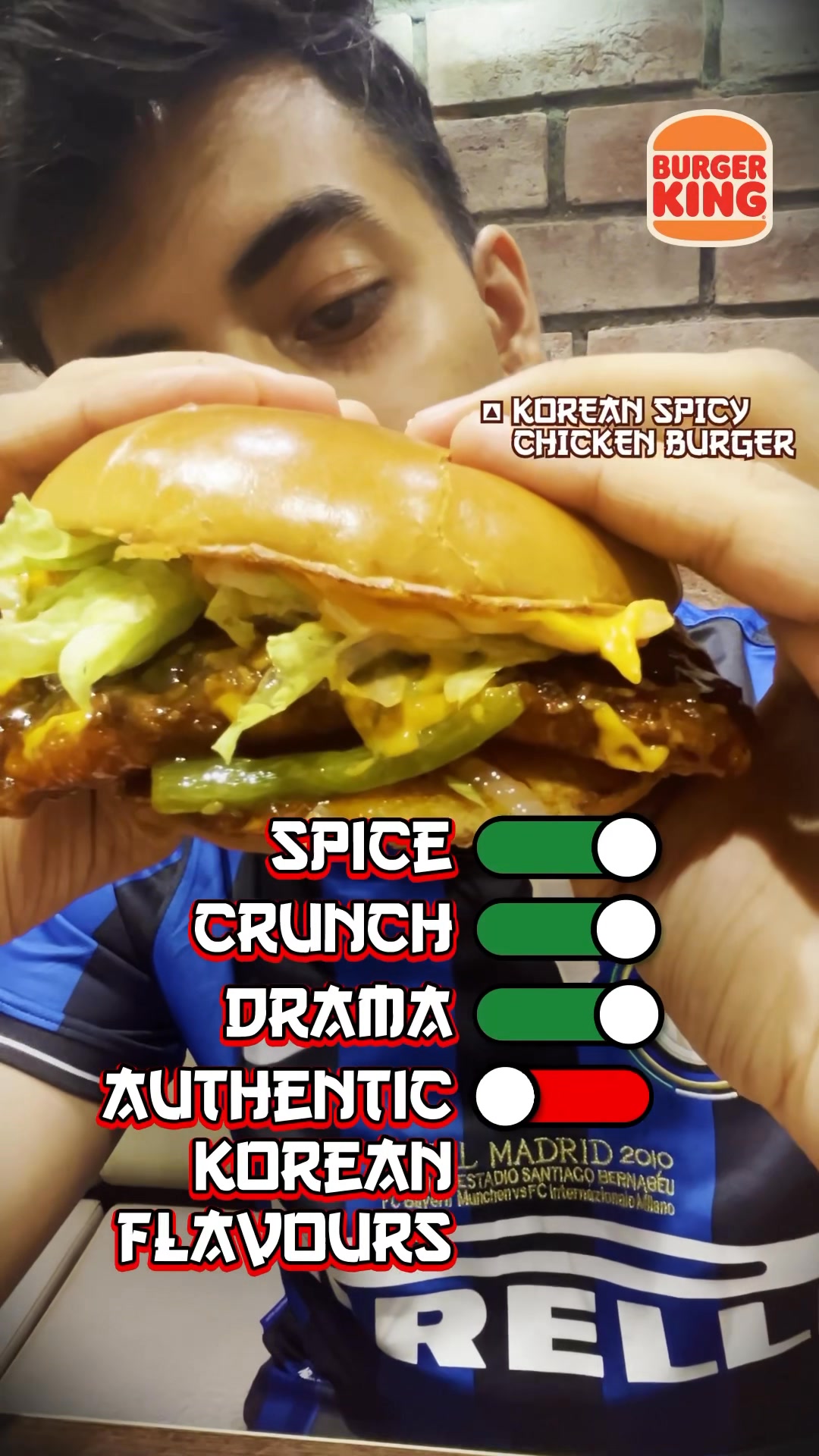 Add the KoreanSpicyFest to your to do list today. BurgerKing SabAayenge AuthenticKoreanFlavours KoreanSpicyFest