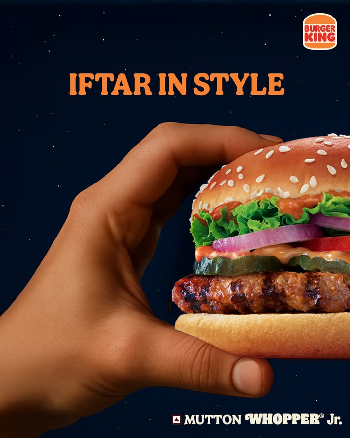 For a day that deserves nothing less than shahi. BurgerKing EidAlAdha