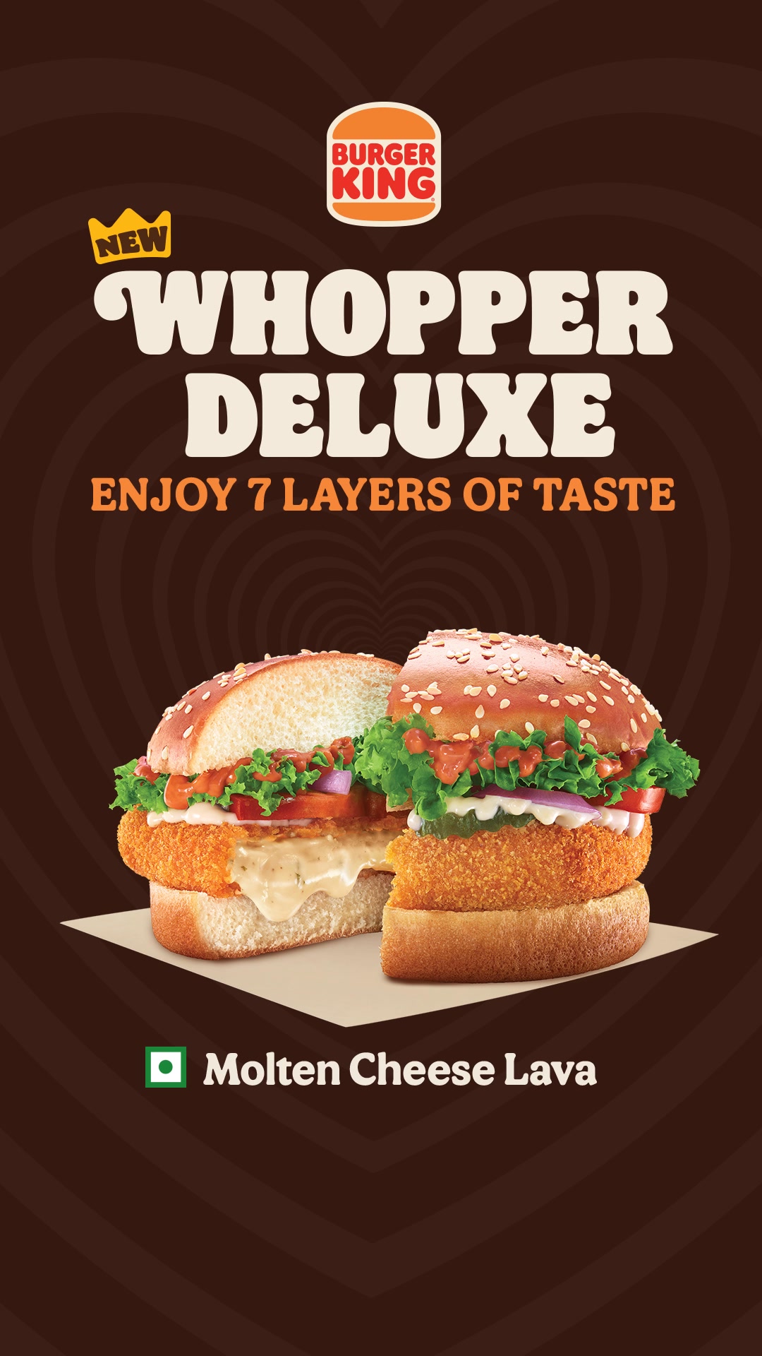 Over the top More like over the moon for the BurgerKing WhopperDeluxe KhaogeTohFanHojaoge