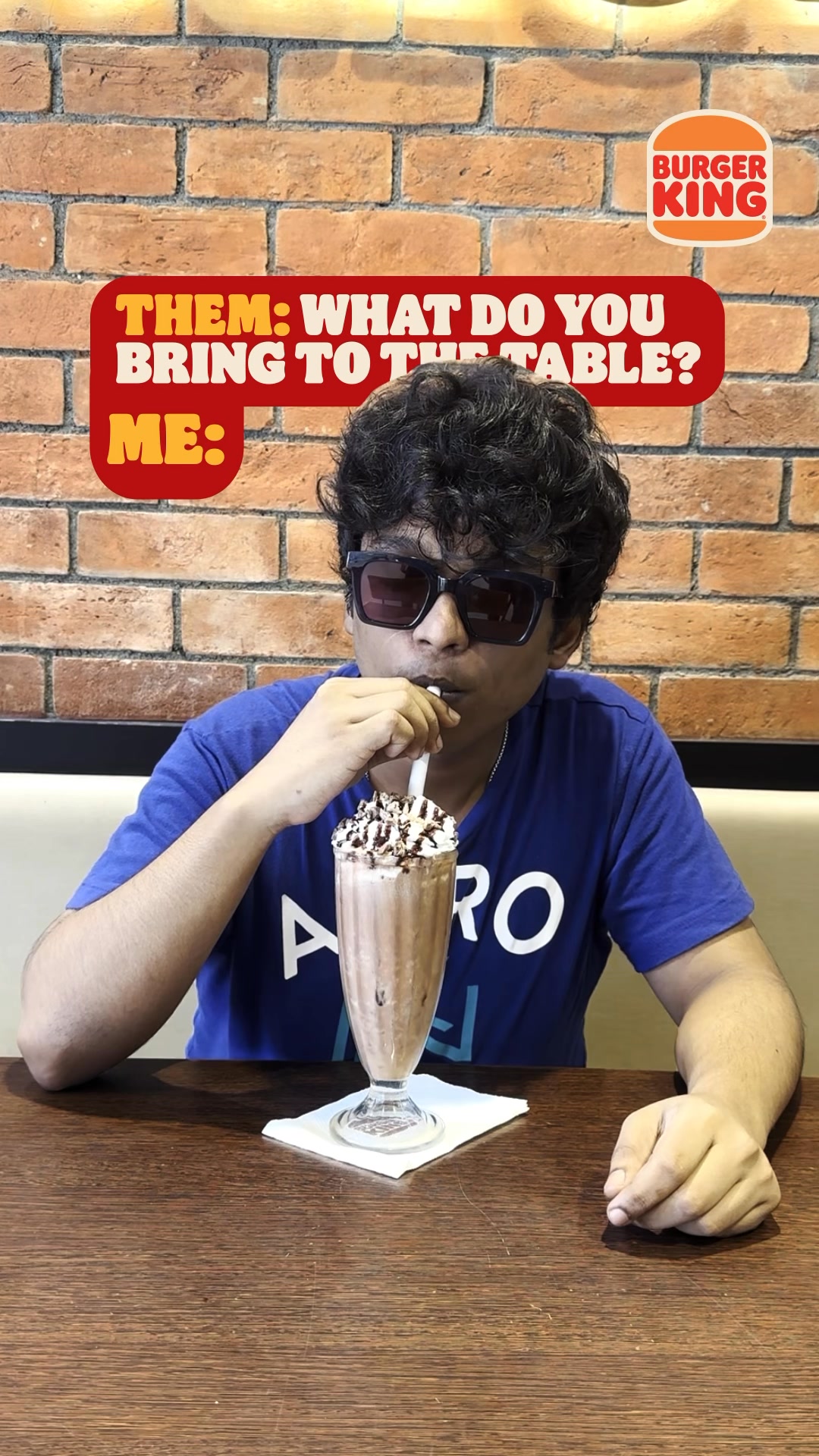 Because every table deserves a little sweetness BurgerKing