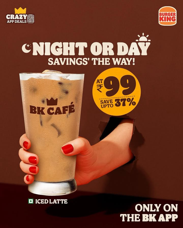 When it comes to Iced Latte, YOU make the rules. BurgerKing