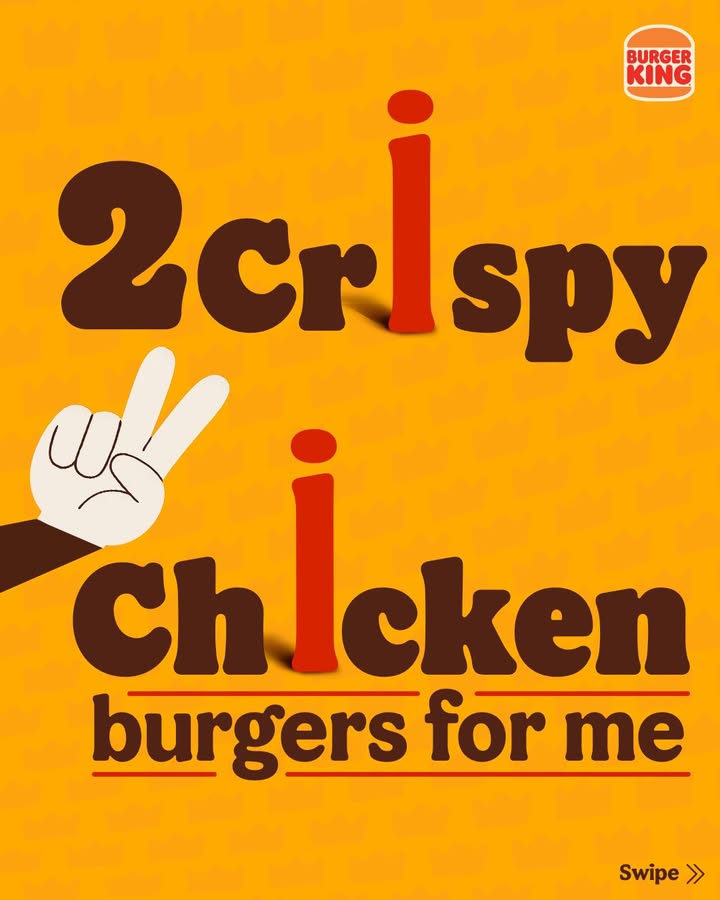 Put the I in these cravings Grab yours at a Burger King Restaurant near you. BurgerKing