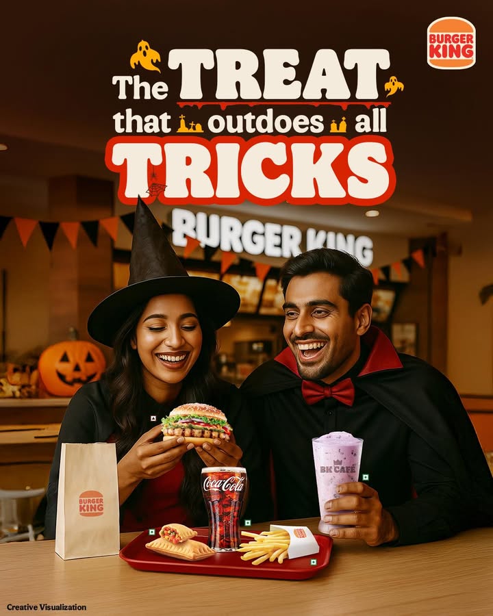 At Burger King, Spooky Season comes with a side of flavour BurgerKing HappyHalloween