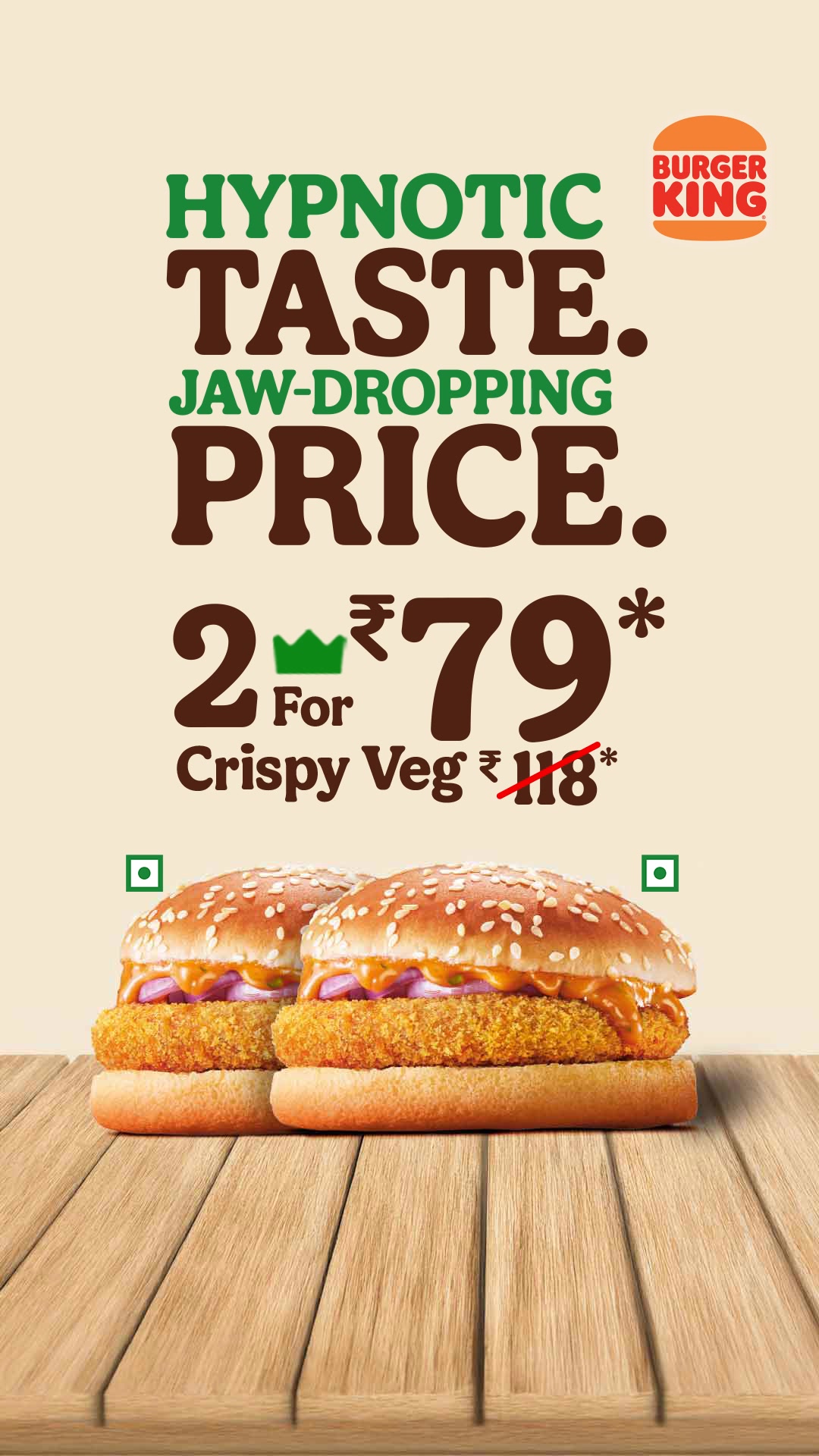 Fall in love, one bite at a time. BurgerKing