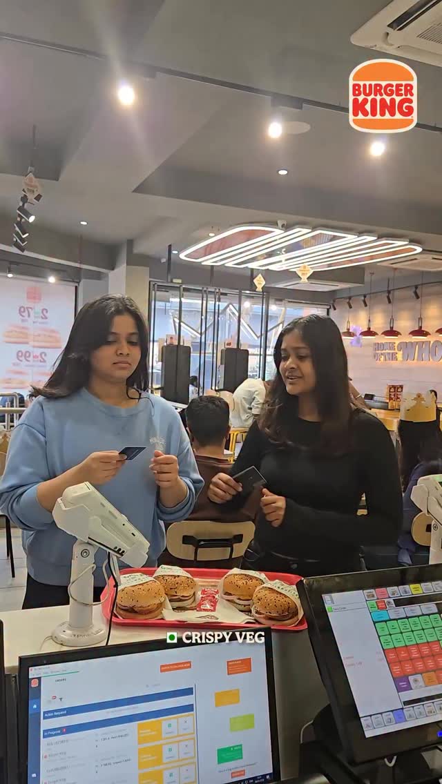 Forever ready to give a treat BurgerKing