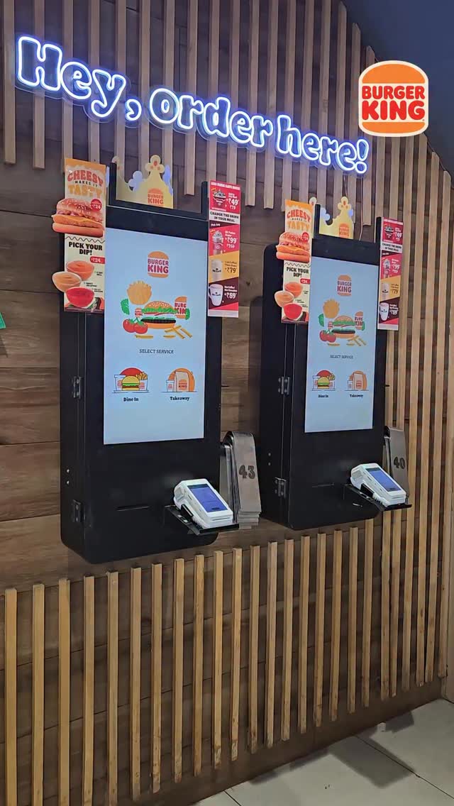 Looking at the menu is sometimes just a formality tbh. BurgerKing