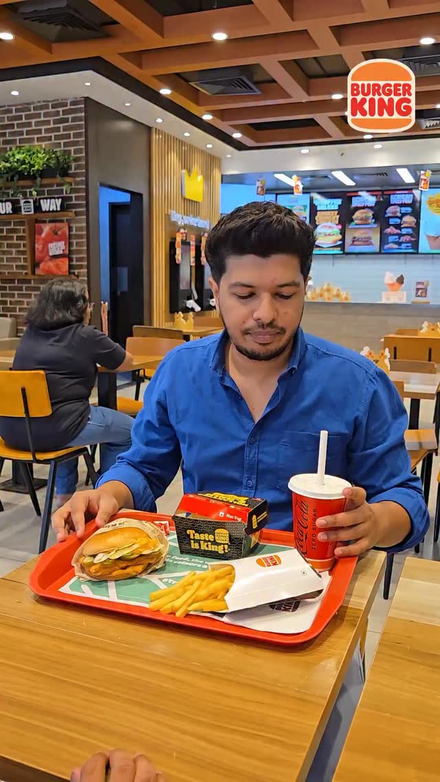 When cravings take over, even your own blood cannot be trusted BurgerKing