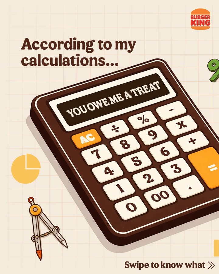 Tag someone who owes you a treat in the comments BurgerKing