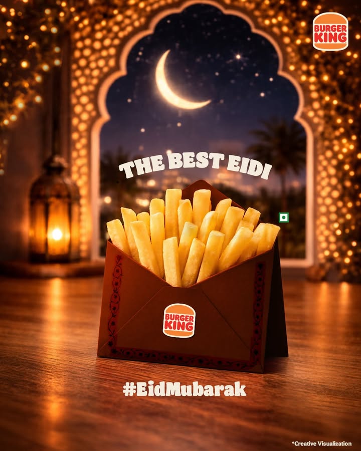 Eidi used to be counted in notes. Now were counting fries. Honestly this might be the better currency