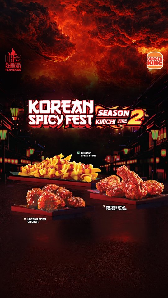 Dont stop at the burgers. Add some more cravings on the side. Now serving sides with a Korean kick