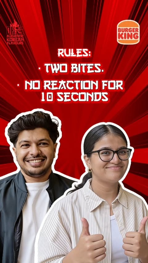 Some bites dont let you stay quiet. Don t believe us Try the Korean Spicy Fest 2