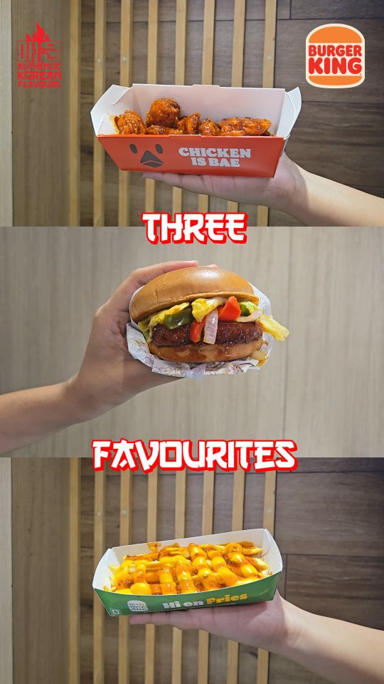 They might disagree sometimes but never over their love for Kimchi BurgerKing AuthenticKoreanFlavours KoreanSpicyFestS2