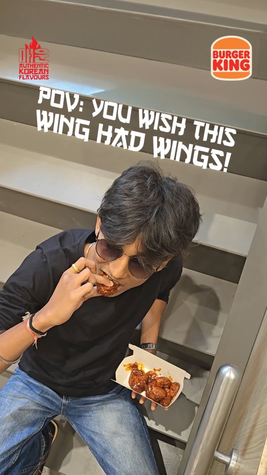 Something so precious hitting the ground Not on our watch. BurgerKing AuthenticKoreanFlavours KoreanSpicyFestS2