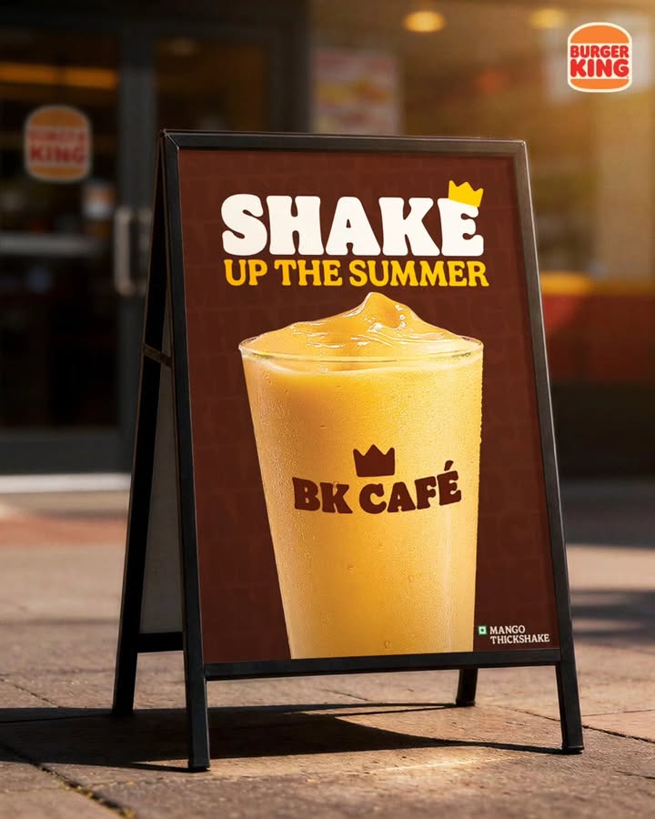 One sip of this Mango Thick Shake and summer s tolerable again. BurgerKing ThickShake