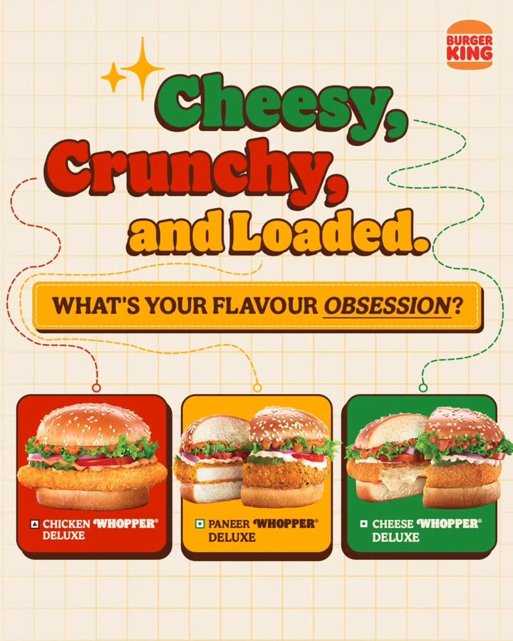 No two Deluxe cravings look the same. BurgerKing Deluxe Whopper