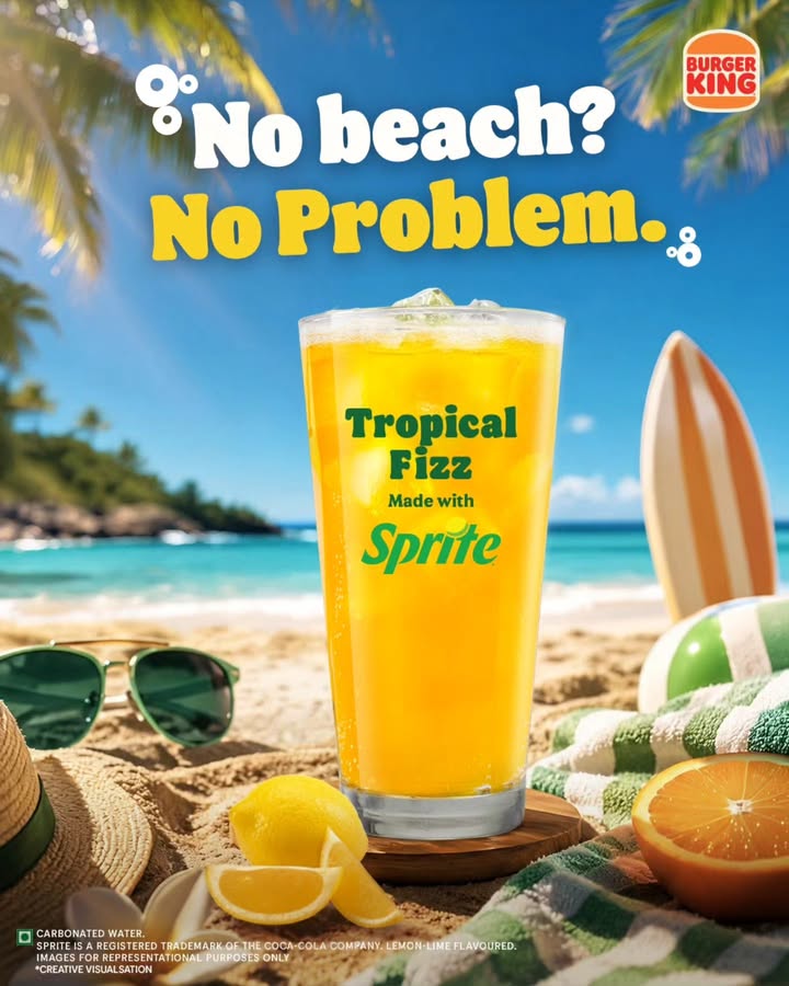 No really. The collab summer DID NOT see coming. BurgerKing Sprite Collaboration Summer