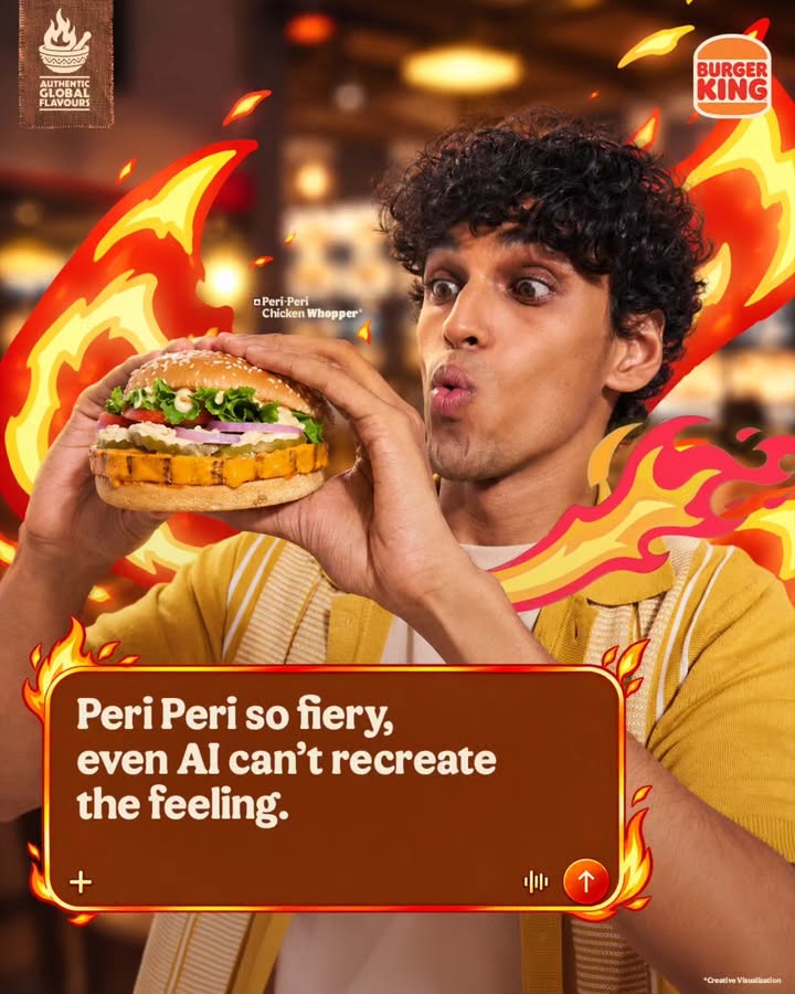 Our dunked peri peri best experienced IRL. Visit your nearest Burger King stores to try it today