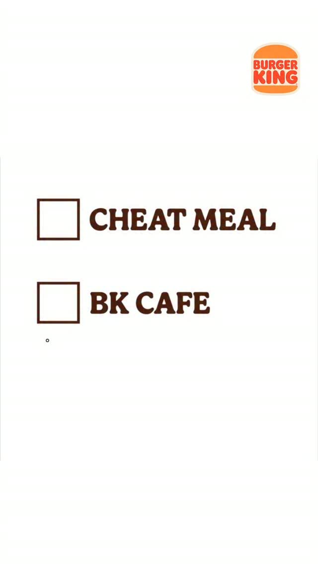 Looks like you have got great taste. BurgerKing BKCafe