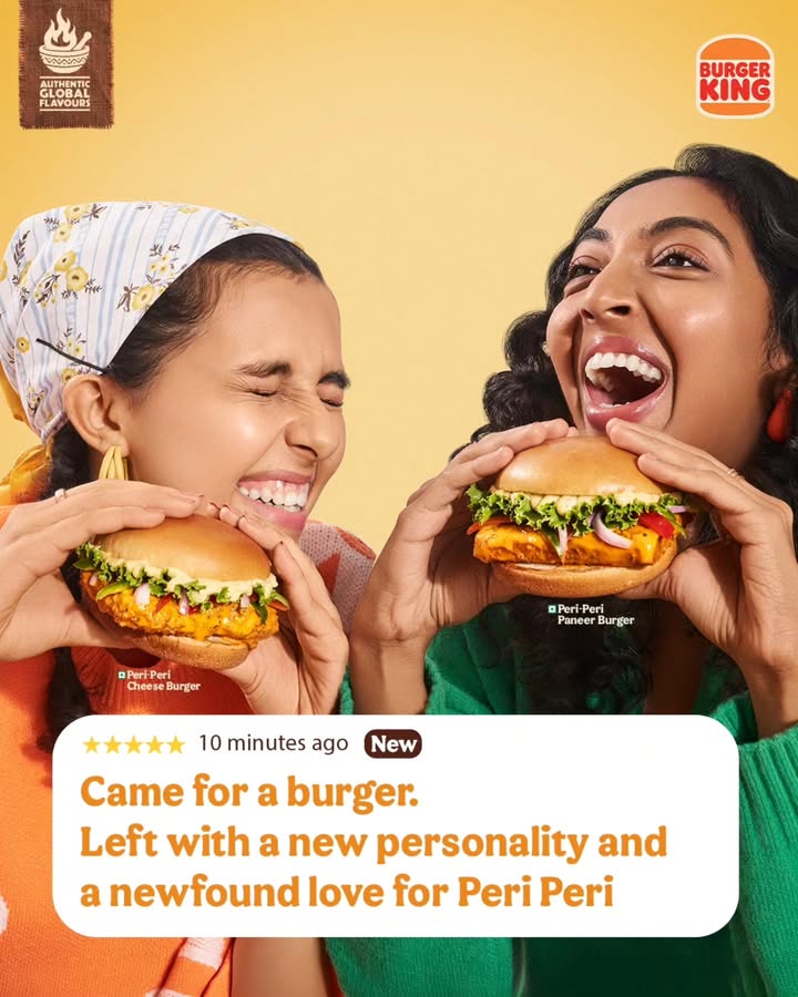 Your sign to stop playing it safe and get Peri Peri. BurgerKing PeriPeriFest DunkedPeriPeri