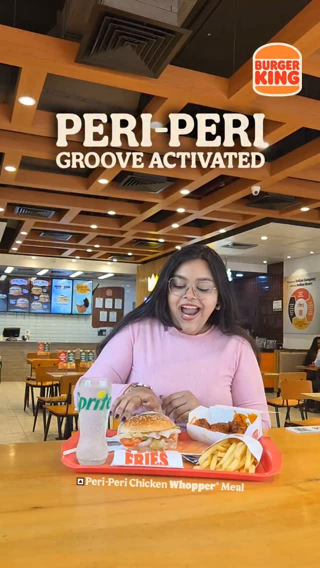 The only groove we are okay with. BurgerKing PeriPeriFest DunkedPeriPeri