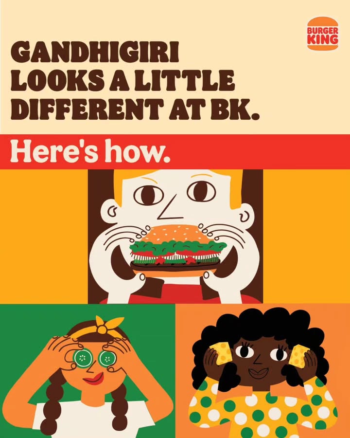 Standing by what we believe in, right down to what goes into our food. Happy Gandhi Jayanti. BurgerKing HappyGandhiJayanti