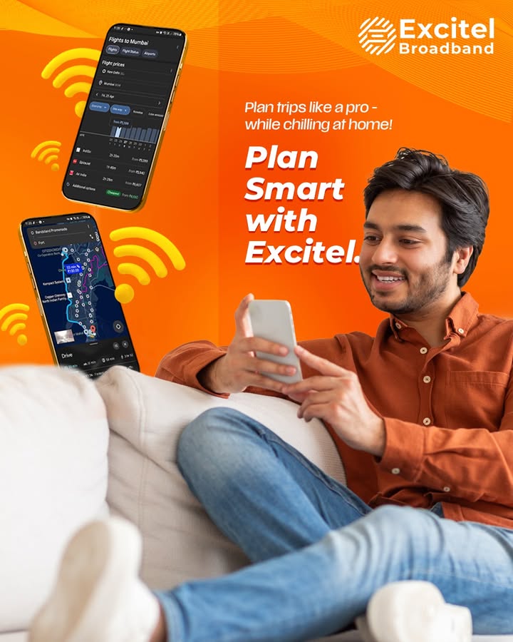 Plan every trip from the comfort of your couch thanks to Excitels superfast broadband excitelbroadband easyplanning travel fastspeed internet Plan every trip from the comfort of your couch thanks to Excitels superfast broadband excitelbroadband easyplanning t...