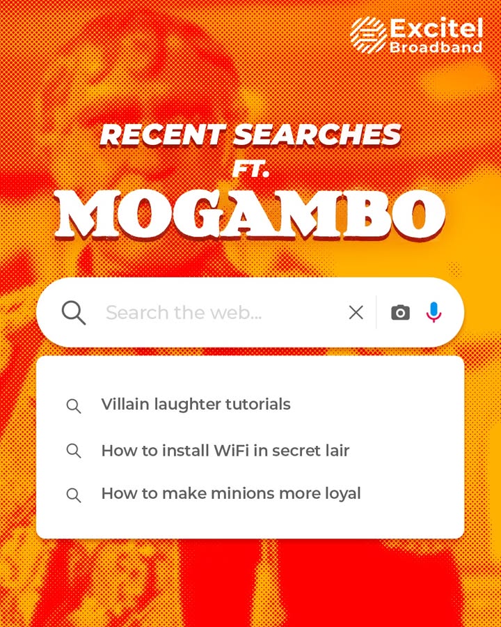 We just peeked into Mogambos search history... it s wild Now your turn whats in your recent searches excitelbroadband moviedialogue movies searchhistory otts We just peeked into Mogambos search history..