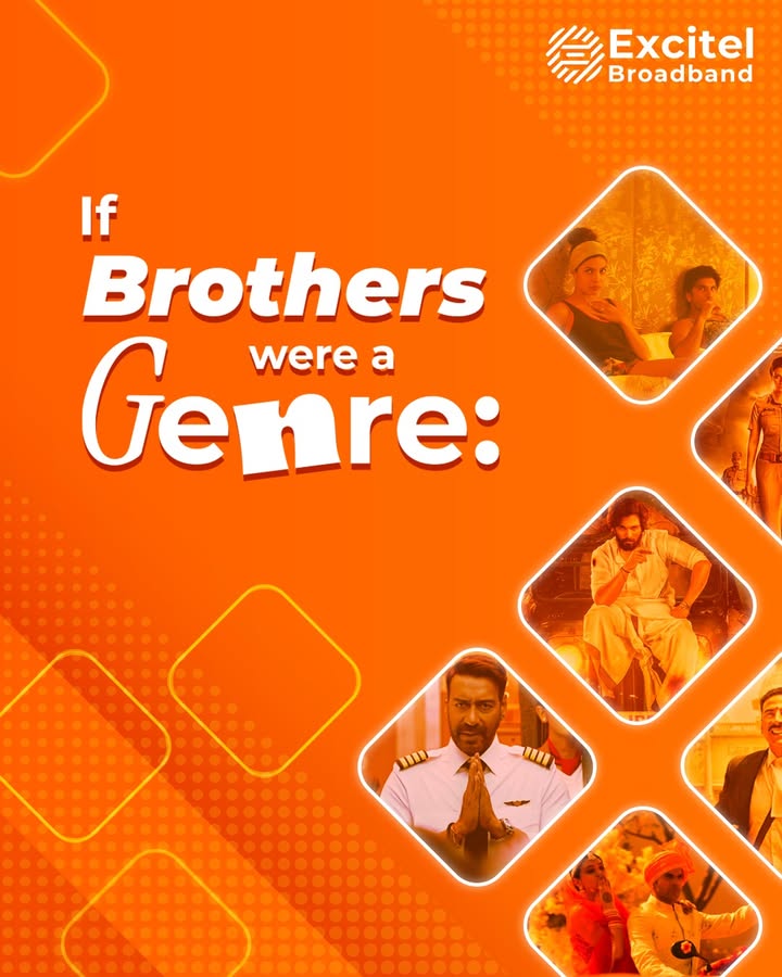 Your brother is your whole streaming playlist Which one are you bingeing on Tag your brother below Happy National Brothers Day excitelbroadband brothersday otts fastspeed Your brother is your whole streaming playlist Which one are you bingeing on Tag your brother below Happy National Brot...