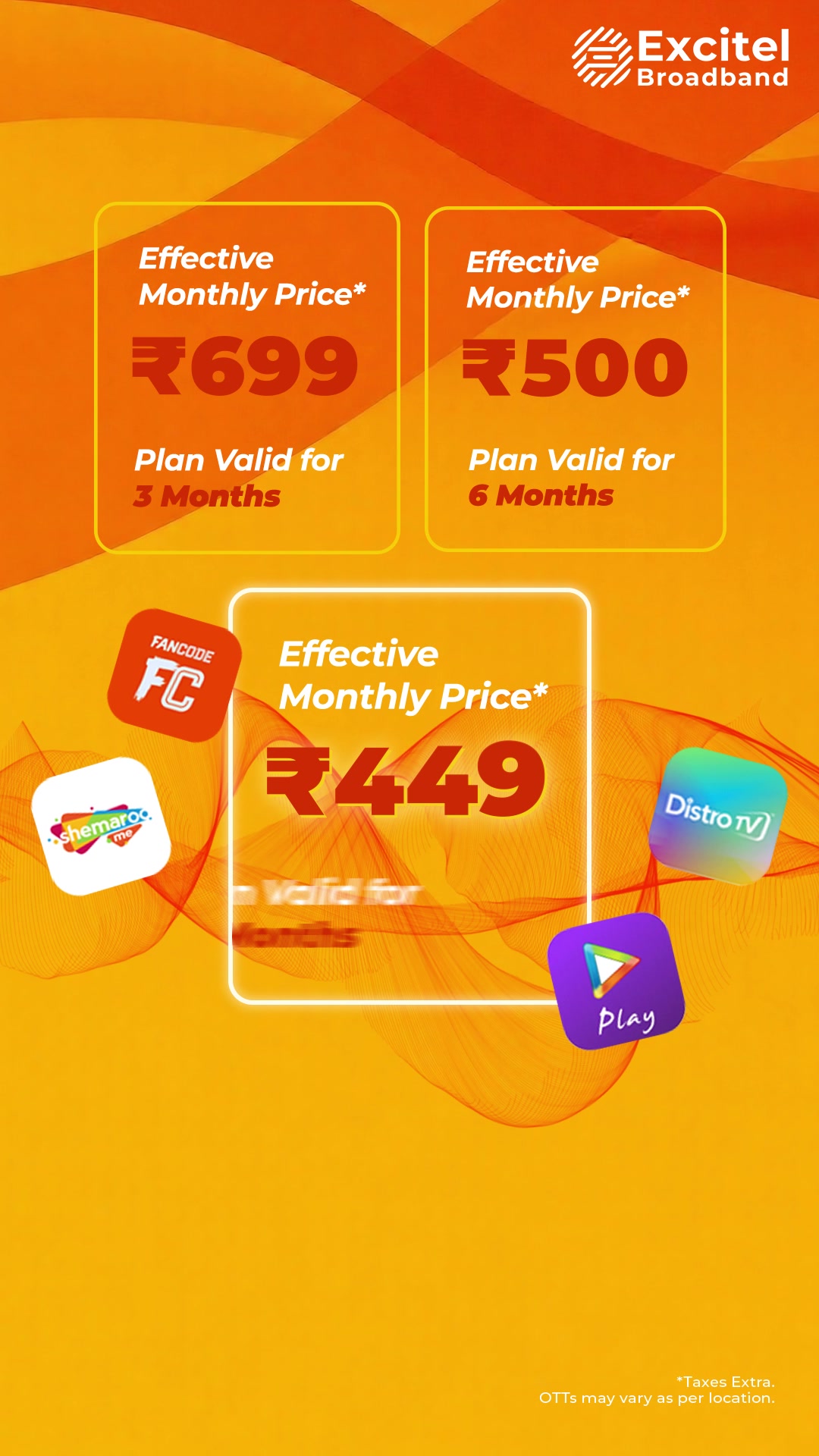 Streaming just got better Plans that give you sab kuch comedy, thrill full time chill