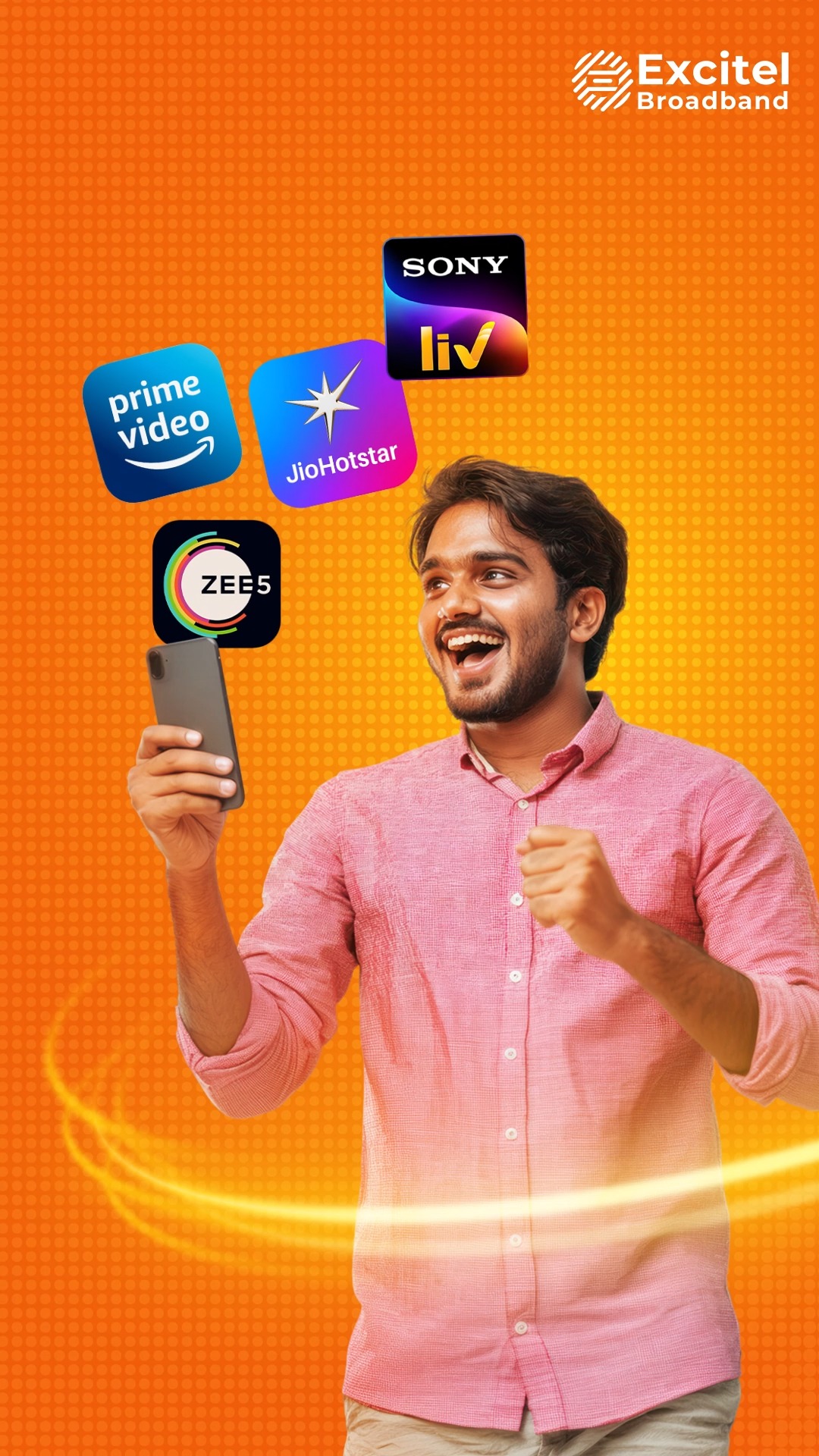 12 OTTs. Unlimited internet. Zero contracts. All for just 449 month Yeah, were serious