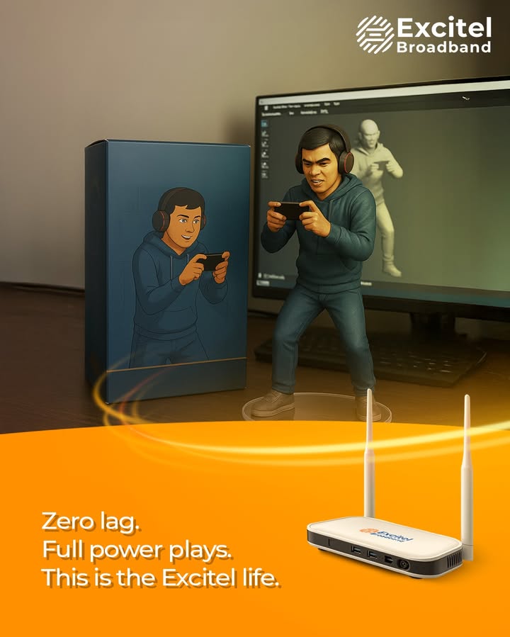 Zero lag, only clutch plays. With Excitel, every move hits right on time. Excitel BufferFree trendingpost bingewatching trend fyp Zero lag, only clutch plays. With Excitel, every move hits right on time