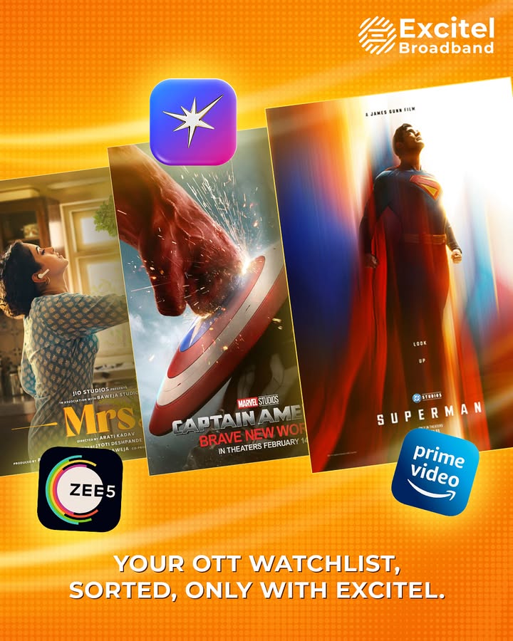 All your must watch OTTs in one plan. Sorted with Excitel. Excitel teamexcitel ExcitelCares bingewatching BufferFree fyp All your must watch OTTs in one plan. Sorted with Excitel