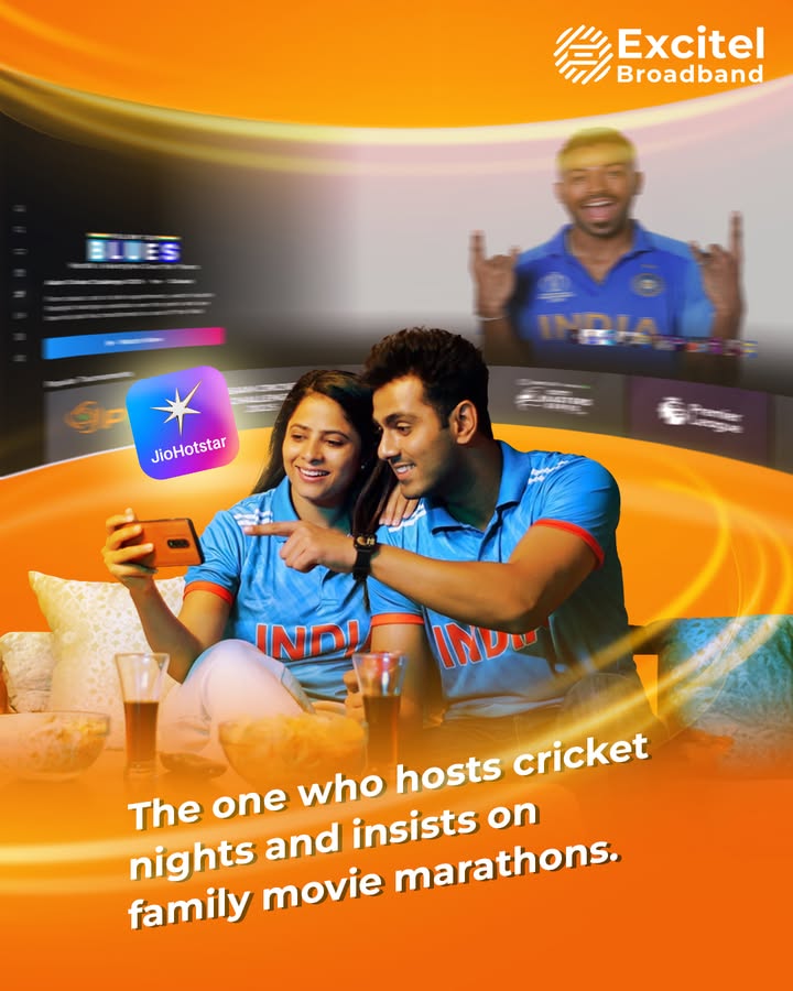 From last over thrillers to family movie nights theres always room on JioHotstar screen. teamexcitel Excitel excitelbroadband bingewatching BufferFree fyp From last over thrillers to family movie nights theres always room on JioHotstar screen