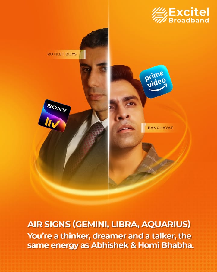 Whats airing tonight Its your constant connectivity with Excitel Excitel ExcitelBroadband teamexcitel ExcitelCares b...