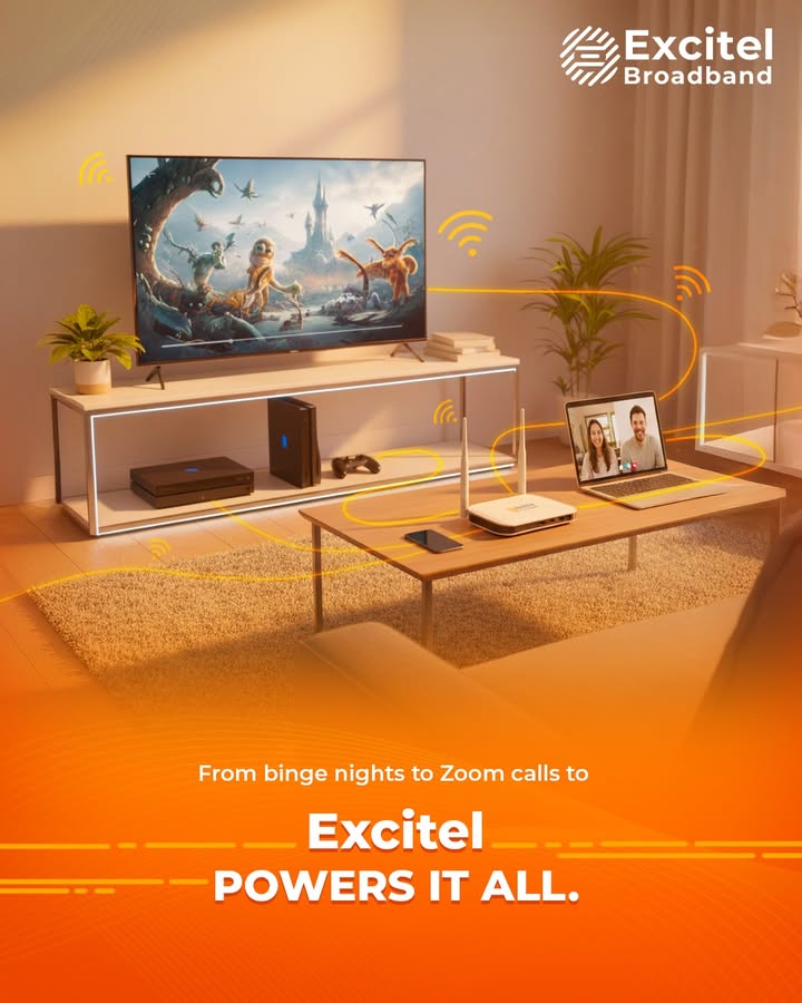 Not just internet. A lifestyle upgrade