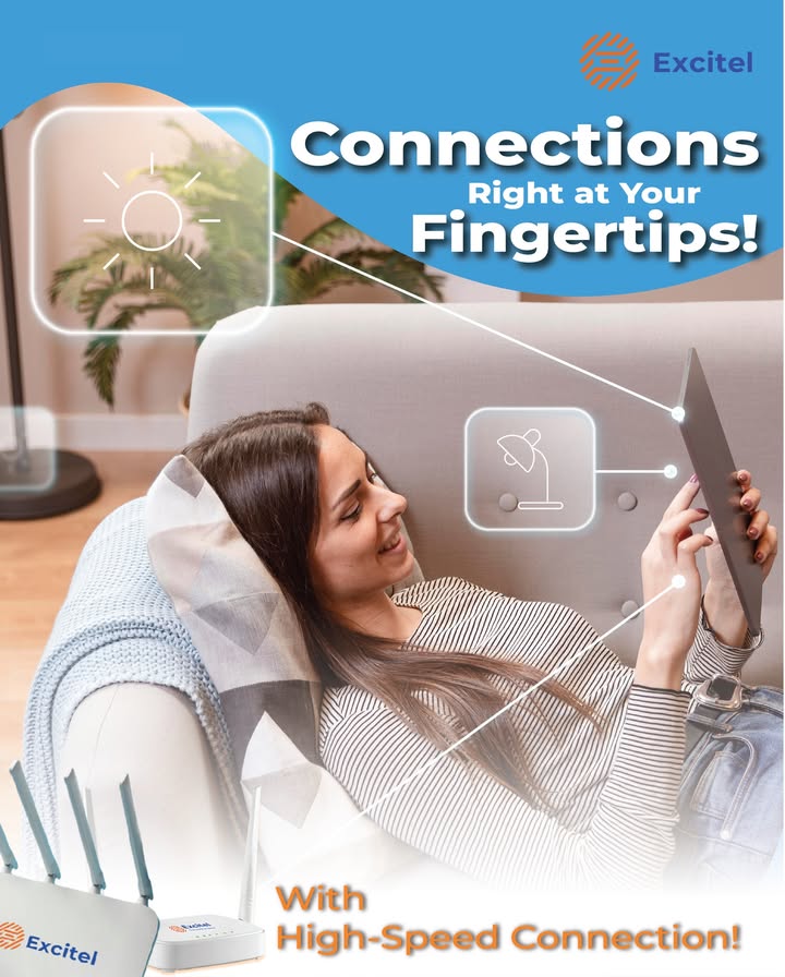 Relax, tap, connect. Because when your internet is fast and reliable, life just flows better