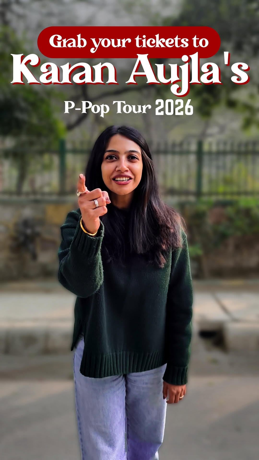 GIVEAWAY ALERT KARAN AUJLA P POP TOUR One night. One legend. One lucky winner